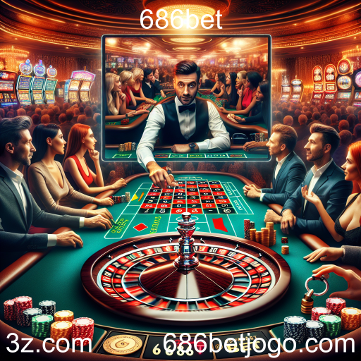 Experiência Imersiva no Cassino Ao Vivo da 686bet